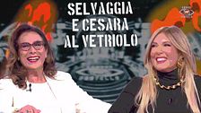 Selvaggia e Cesara al vetriolo