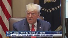 Breaking News delle 16.00 | Papa Leone: "Non ho paura di Trump"