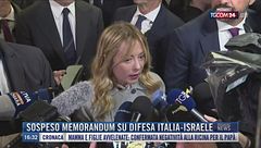 Breaking News delle 17.00 | Sospeso memorandum su difesa Italia-Israele