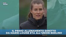 Bundesliga, Marie-Louise Eta prima allenatrice: il primo allenamento all'Union Berlino