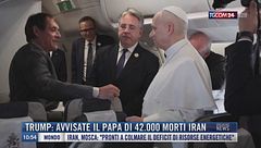 Breaking News delle 11.00 | Trump: avvisate il Papa di 42.000 morti Iran