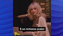 Sabrina Carpenter, super gaffe sulla Zaghrouta, urlo berbero che i telespettatori di Striscia conoscono grazie a Rajae Bezzaz