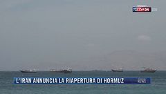 Breaking News delle 21.30 | L'Iran annuncia la riapertura di Hormuz