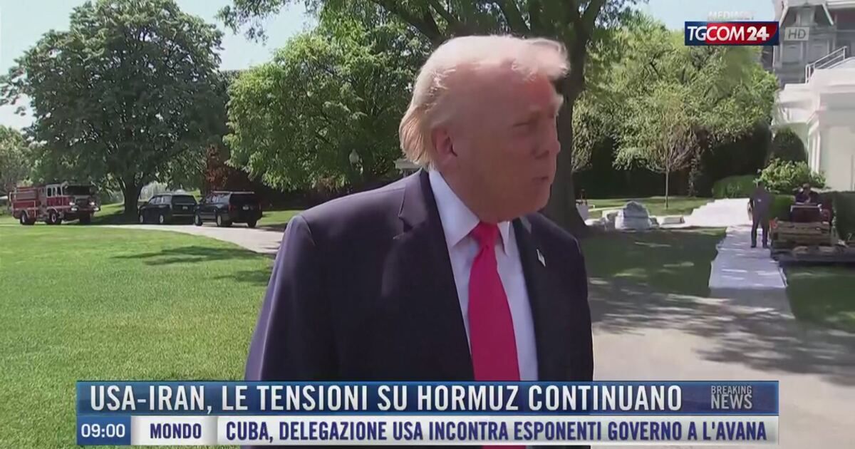 Tgcom24: Breaking News delle 09.00 | Usa-Iran, le tensioni su Hormuz ...