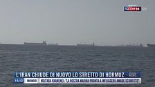 Breaking News delle 14.00 | L'Iran chiude di nuovo lo stretto di Hormuz