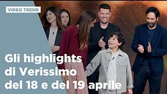 Gli highlights di Verissimo del 18 e del 19 aprile