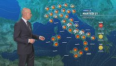 Meteo del 21 aprile,13.30