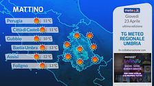 Tg Meteo Regionale Umbria
