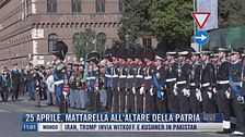 Breaking News delle 11.00 | 25 aprile, Mattarella all'altare della patria