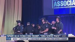 Breaking News delle 11.00 | Spari alla cena con Trump: "Ora serve pace"