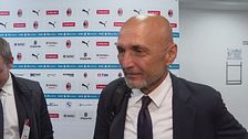 Spalletti: "Ci abbiamo provato, ma il Milan è solido"