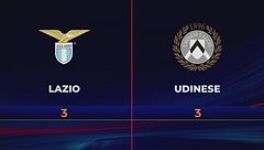 Lazio-Udinese 3-3: gli highlights