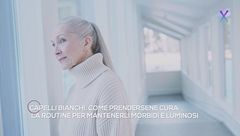 La routine specifica per i capelli bianchi
