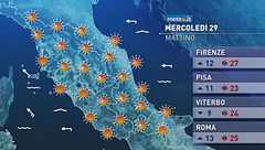Meteo del 29 aprile