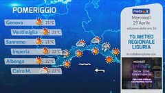 Tg Meteo Regionale Liguria