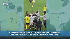 Coman, intervento killer su Demiral: poi scatta la rissa in Al Nassr-Al Ahli