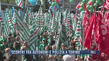 Breaking News delle 14.00 |  Scontri tra autonomi e polizia a Torino