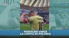 Podolski trionfa in Coppa di Polonia con il club tifato dalla famiglia