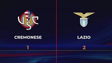 Cremonese-Lazio 1-2: gli highlights