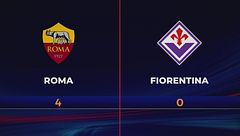 Roma-Fiorentina 4-0: gli highlights