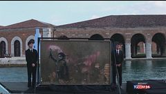 Venezia, "Il bambino con il razzo" di Banksy torna a incantare residenti e turisti
