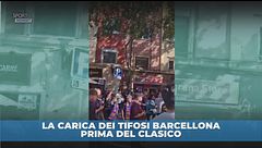 Clasico: i tifosi caricano il Barça