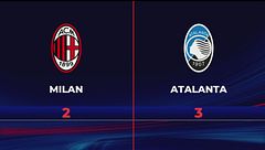 Milan-Atalanta 2-3: gli highlights