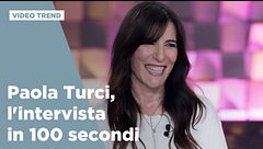 Paola Turci, l'intervista in 100 secondi