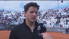 Darderi: "Nel primo set non mi sentivo bene. Il pubblico mi ha aiutato"