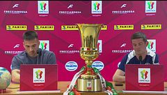 Lazio-Inter, la conferenza stampa di Chivu e Lautaro Martinez