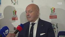 Dal Doblete dell'Inter a Malagò, Marotta: "Vi dico tutto"