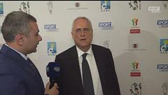 Lotito show: "Noi non facciamo sgambetti. Malagò? Prima prendi la stalla, poi il cavallo. E cita Kant