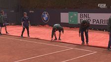 Sinner in campo verso la sfida con Rublev