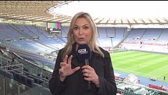È tutto pronto per la finale di Coppa Italia, l'Olimpico si veste a festa