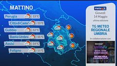 Tg Meteo Regionale Umbria