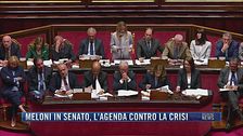 Breaking News delle 21.30 | Meloni in Senato, l'agenda contro la crisi