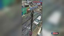 Alluvione in Messico, strade come torrenti nella capitale