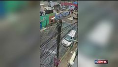 Alluvione in Messico, strade come torrenti nella capitale