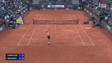 Internazionali di Roma, gli highlights di Medvedev-Landaluce