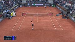 Internazionali di Roma, gli highlights di Medvedev-Landaluce