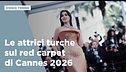 Demet Ozdemir, Hande Ercel e Melisa Asli Pamuk sul red carpet di Cannes 2026