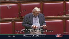 Giachetti si ammanetta alla Camera