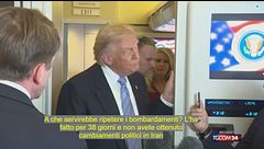 Iran, Trump contro un altro giornalista: "Vittoria militare totale ma tu scrivi fake news"