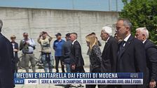 Breaking News delle 14.00 | Meloni e Mattarella dai feriti di Modena