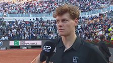 Sinner: "Contento di rappresentare il tennis italiano"