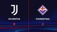 Juventus-Fiorentina 0-2: gli highlights