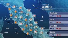 Meteo del 18 maggio