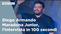 Diego Armando Maradona Junior, l'intervista in 100 secondi