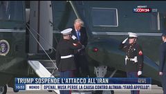 Breaking News delle 11.00 | Trump sospende l'attacco all'Iran