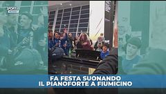 Serie D, Monastir vince i playoff: il portiere fa festa suonando la hit degli "883"